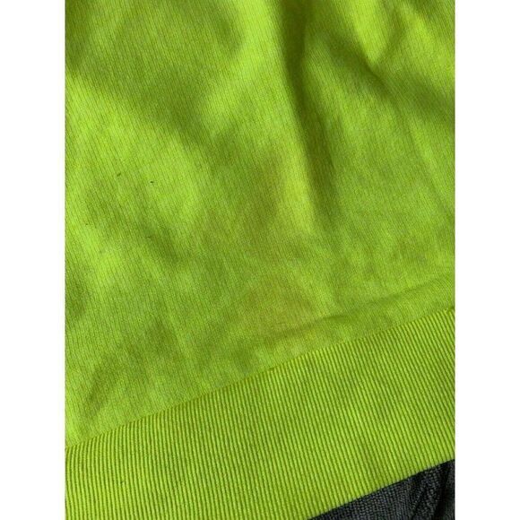 Zara Womens Hot Yellow No Stress Long Sleeve Sweat Shirt Sweater Top Small - Picture 6 of 6